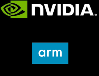 Nvidia Logo + ARM Logo