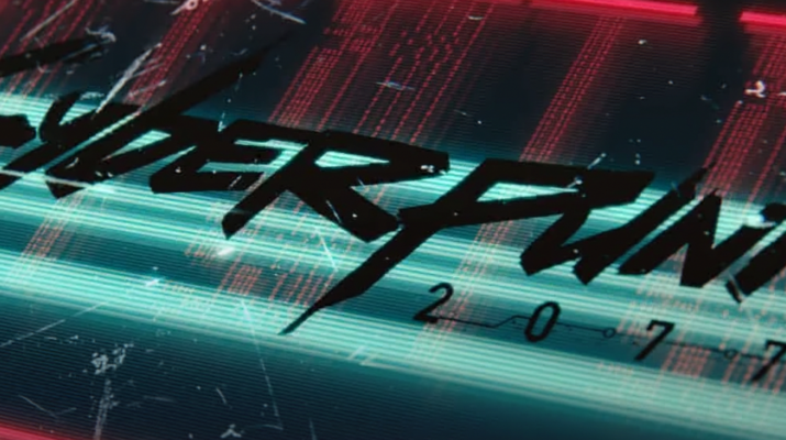 Cyberpunk 2077 Opening Screen